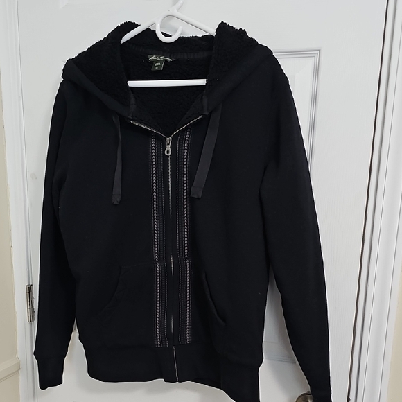 Eddie Bauer Black Textured Jacket - Picture 1 of 3